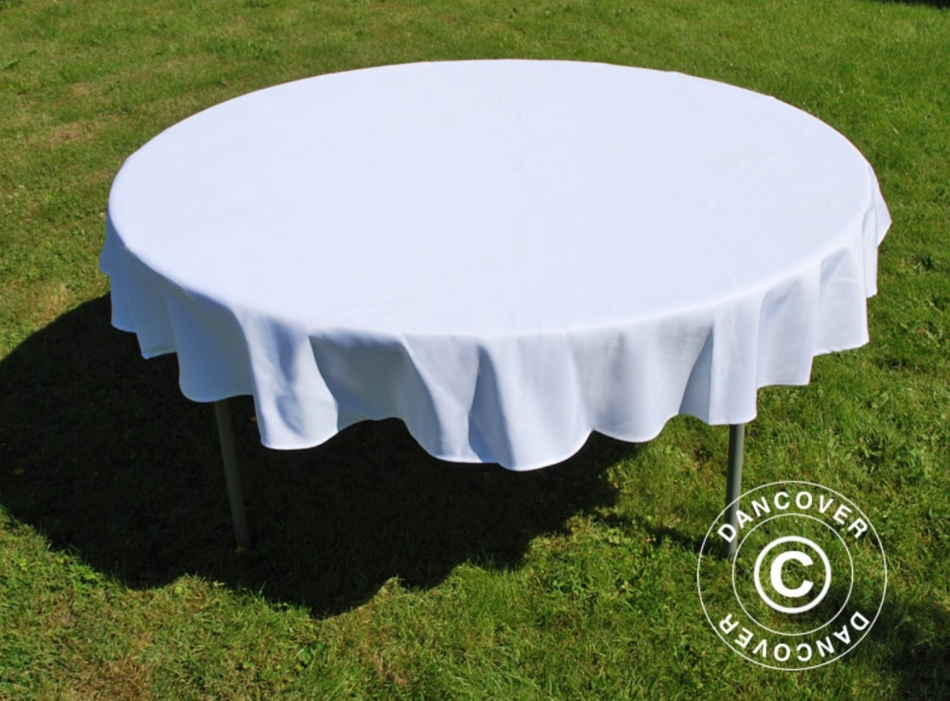 Duk runt bord 210 cm